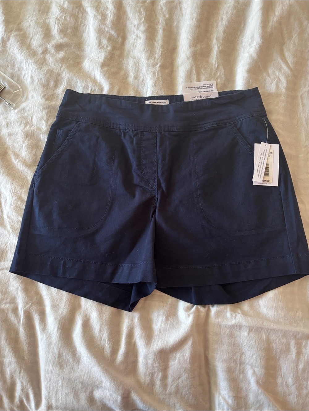 Westbound Navy Pull-On Women's Shorts